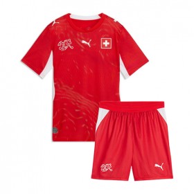 Schweiz Hemmakläder Barn VM 2026 Kortärmad (+ Korta byxor)